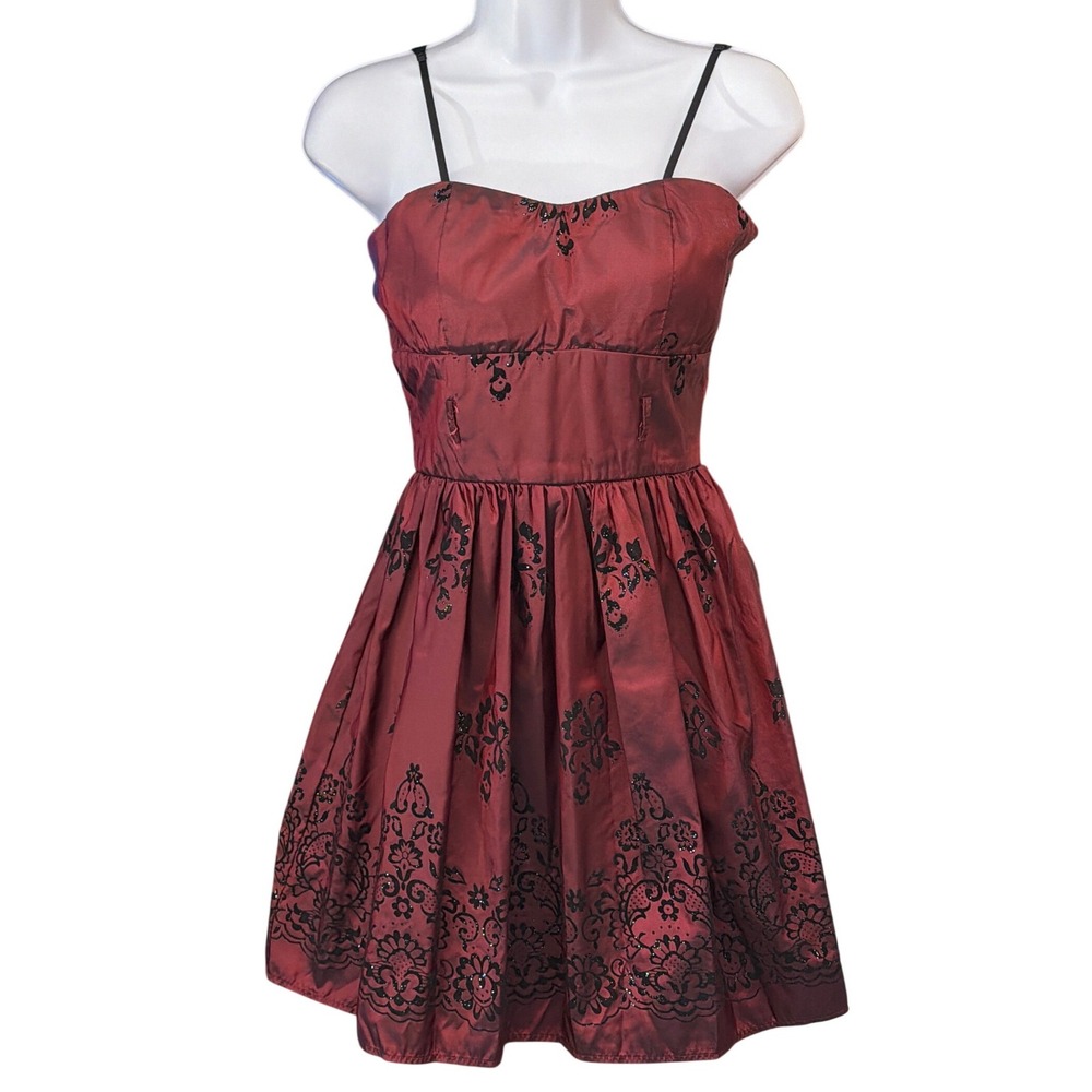 Y2K Snap Fit and Flare Dress Gothic Whimsigoth Dark Romance Halloween Steampunk